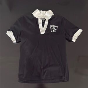 Mens S True Religion Black Polo Shirt